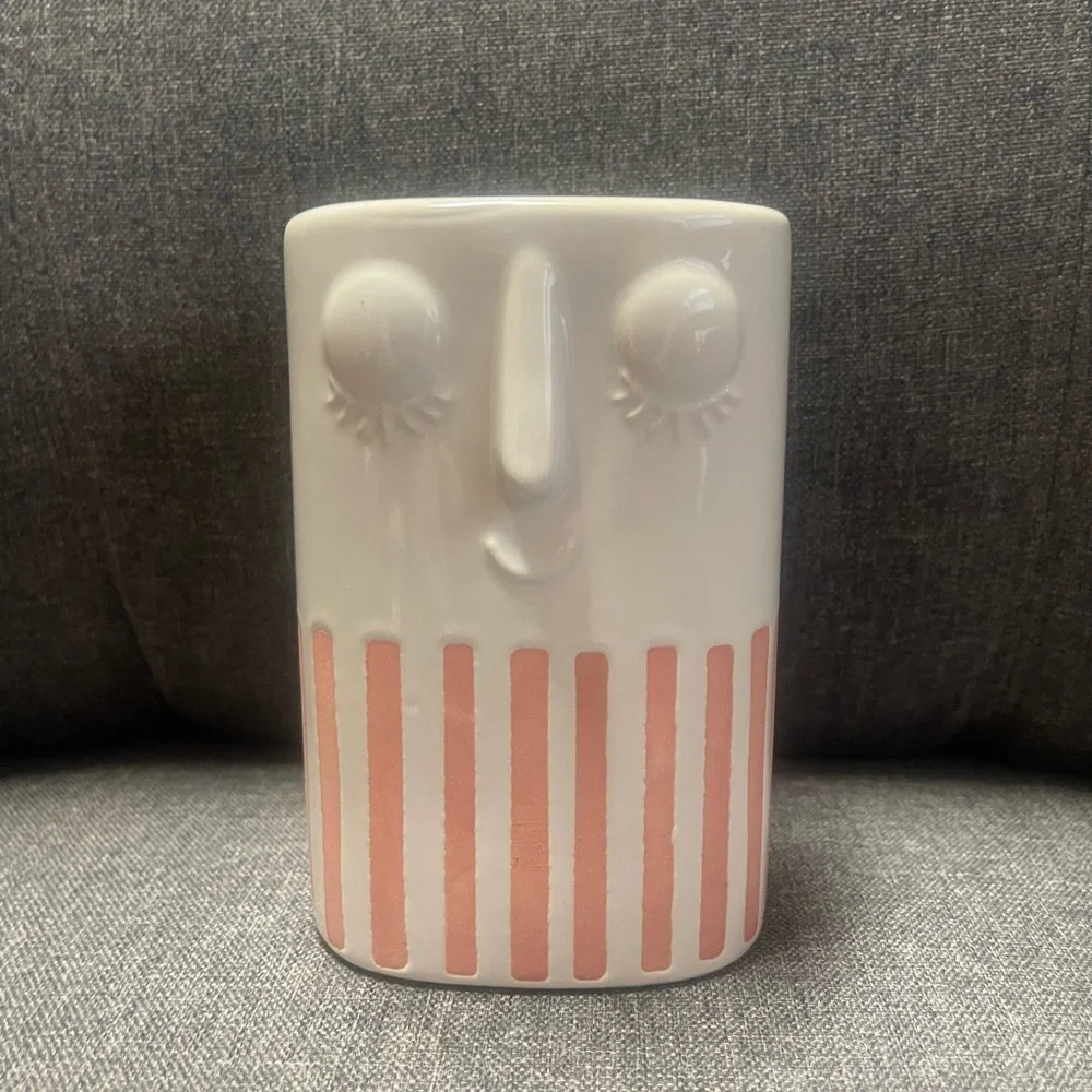 Bath & Body Works STONEWARE FACE Gentle Foaming Soap Holder
